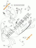 FAISCEAU ELECTRIQUE pour KTM 950 SUPERMOTO ORANGE de 2006