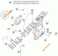 ALLUMAGE pour KTM 1190 RC8 WHITE de 2010
