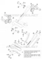 DISTRIBUTION pour KTM 950 SUPERMOTO BLACK de 2006