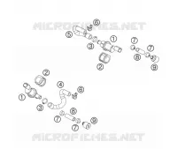 ELECTRONIC POWER CONTROL EPC pour KTM 950 SUPERMOTO BLACK de 2006