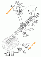 POMPE A HUILE pour KTM 640 LC4-E SUPERMOTO PRESTIGE de 2000
