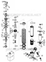 AMORTISSEUR (PIECES) pour KTM 640 LC4 SUPERMOTO de 2003