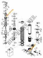 AMORTISSEUR (PIECES) pour KTM 625 SMC de 2004