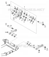 BIELLETTE D'AMORTISSEUR PRO LEVER pour KTM 620 SUPER-MOTO COMP. 20 KW de 1998