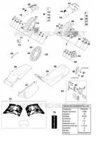 NOUVELLES PIECES pour KTM 620 SUPER-MOTO COMP. 20 KW de 1998