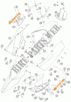 PLASTIQUES pour KTM 690 SUPERMOTO PRESTIGE de 2007