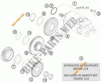 DEMARREUR ELECTRIQUE pour KTM 690 SMC de 2010
