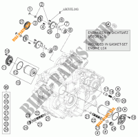 POMPE A HUILE pour KTM 690 SMC de 2009
