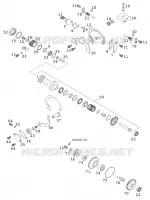 VALVE D'ECHAPPEMENT pour KTM 125 SUPERMOTO 80 de 2001