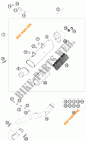 ECHAPPEMENT pour KTM 530 XC-W SIX DAYS de 2011