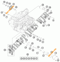 POMPE A HUILE pour KTM 500 XC-W de 2015