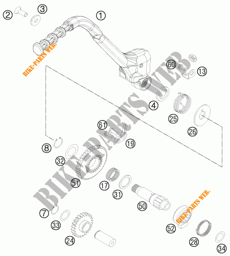KICK pour KTM 300 XC-W de 2016