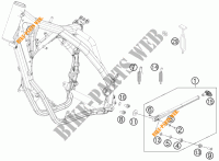 BEQUILLE LATERALE / CENTRALE pour KTM 300 XC de 2016
