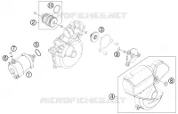 DEMARREUR ELECTRIQUE pour KTM 300 XC de 2014