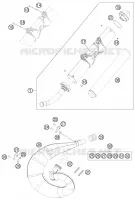 ECHAPPEMENT pour KTM 300 XC de 2014