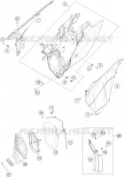 FILTRE A AIR pour KTM 300 XC de 2014