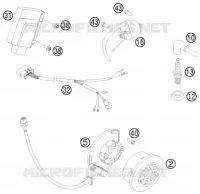 ALLUMAGE pour KTM 150 XC de 2010