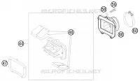 BOITE A CLAPETS pour KTM 150 XC de 2010