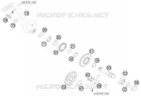 KICK pour KTM 150 XC de 2010