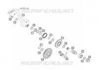 KICK pour KTM 250 XCF-W de 2006
