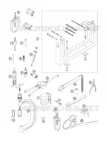 OUTILLAGE SPECIFIQUE (MOTEUR) pour KTM 250 XCF-W de 2006
