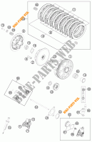 EMBRAYAGE pour KTM 250 XC-F de 2014