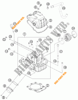 CULASSE pour KTM 450 XC-W de 2015