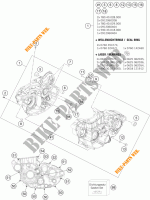 CARTER MOTEUR pour KTM 450 XC-F de 2013