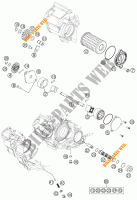 POMPE A HUILE pour KTM 350 XCF-W de 2014