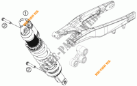 AMORTISSEUR pour KTM 350 XC-F de 2013