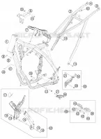 CADRE pour KTM 250 XC de 2014