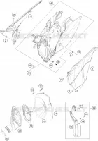 FILTRE A AIR pour KTM 250 XC de 2014