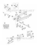 BRAS OSCILLANT  pour KTM 250 XC-W de 2006