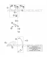 CONTACTEUR A CLE pour KTM 250 XC-W de 2006