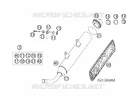 ECHAPPEMENT pour KTM 250 XC-W de 2006