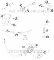 ALLUMAGE pour KTM 200 XC-W de 2012