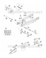 BRAS OSCILLANT  pour KTM 200 XC-W de 2006