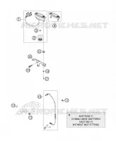CONTACTEUR A CLE pour KTM 200 XC-W de 2006