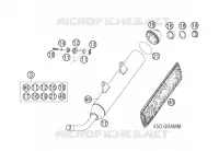 ECHAPPEMENT pour KTM 200 XC-W de 2006