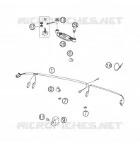 FAISCEAU ELECTRIQUE pour KTM 200 XC-W de 2006