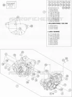 CARTER MOTEUR pour KTM FREERIDE 350 de 2016