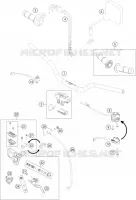 GUIDON / COMMANDES pour KTM FREERIDE 350 de 2016