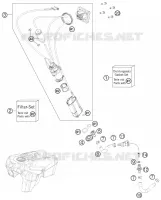 POMPE A ESSENCE pour KTM FREERIDE 350 de 2016