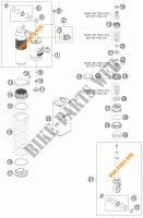 AMORTISSEUR (PIECES) pour KTM FREERIDE 350 de 2015