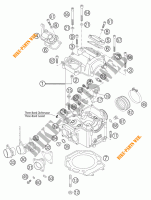 DISTRIBUTION pour KTM 625 SXC de 2004