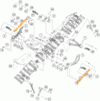 CADRE pour KTM RC 390 WHITE ABS de 2017