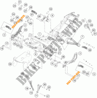 CADRE pour KTM RC 390 WHITE ABS de 2016