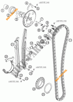 DISTRIBUTION pour KTM 690 RALLY FACTORY REPLICA de 2010