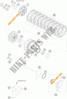 EMBRAYAGE pour KTM 690 RALLY FACTORY REPLICA de 2010
