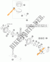 VILEBREQUIN / PISTON pour KTM 690 RALLY FACTORY REPLICA de 2010